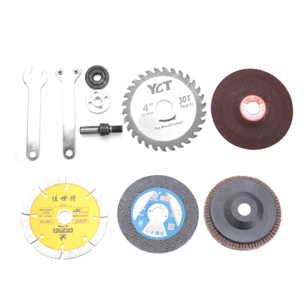 PENFU Drill Cutting Disc Electric Drill Conversion Angle Grinder Connecting Rod Cutting Disc Polishing Wheel Accessory for Rust Removal Wood Carving Craft Polishing Tool PENFU Drill Cutting Disc Electric Drill Conversion Angle Grinder Connecting Rod Cutting Disc Polishing Wheel Accessory for Rust Removal Wood Carving Craft Polishing Tool