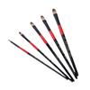 5 Pcs Nylon Hair Painting Brush Set Professional Painting Kits Round Pointed Tip Paintbrushes with Synthetic Nylon Tips