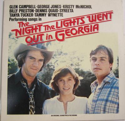 LP Record VARIOUS OST  Goodbye Georgia Night The Lights We P11061A MIRAGE 1981 Japan Obi Soundtracks  Musicals Used