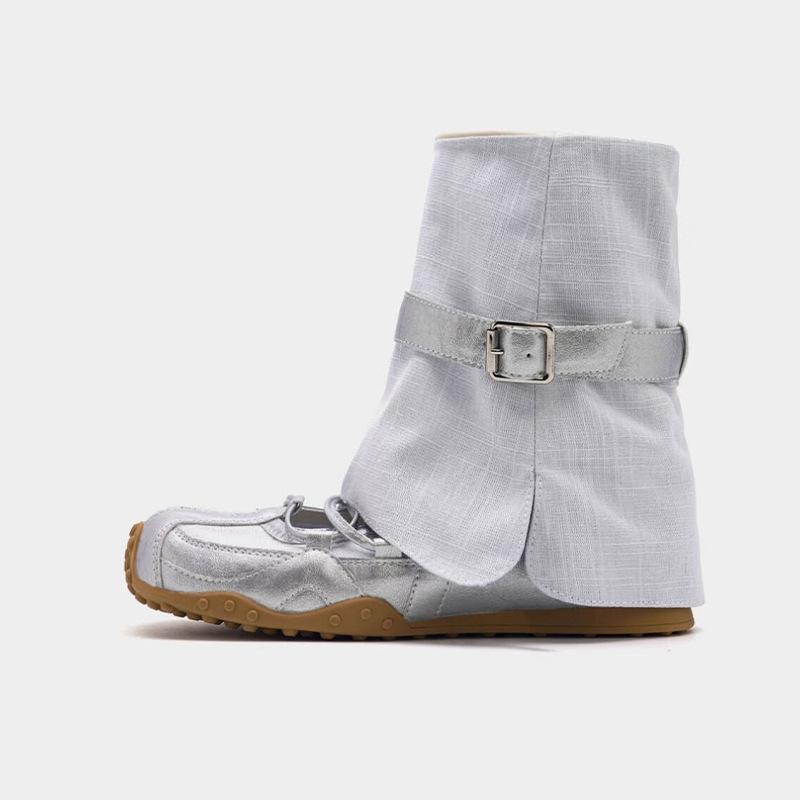 

Pants, thick-soled German training shoes women s 2025 new summer casual Forrest Gump Mary Jane single shoes sports cool boots short boots 40