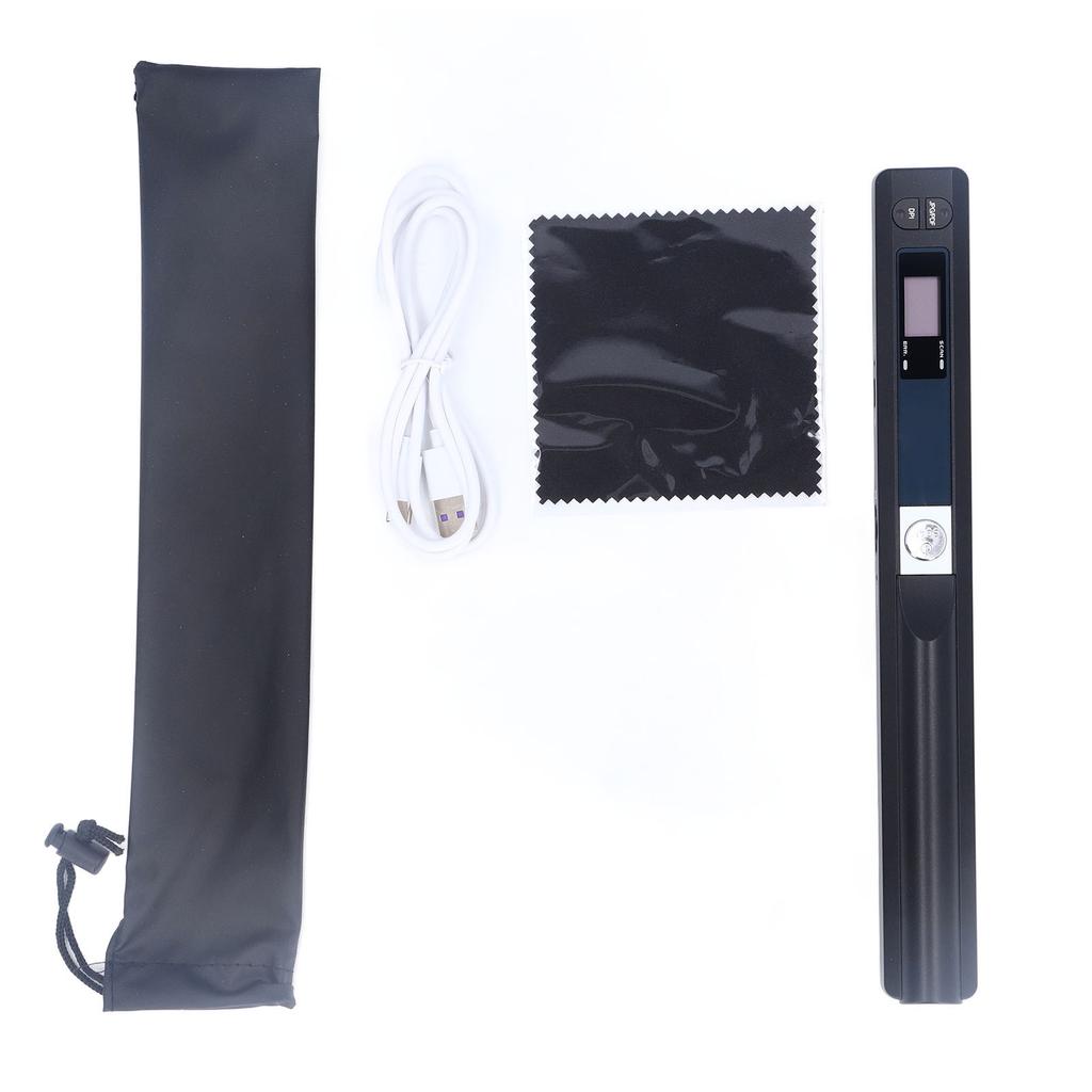 Scaner portabil pentru documente A4 Fotografii Chitanță 8,27 inchi HD 900 DPI color mobil portabil