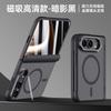 Magnetic Snap-on Phone Case IPhone Duo With Camera Lens Support Matte Skin-Friendly Transparent Hard PC Cover Drop