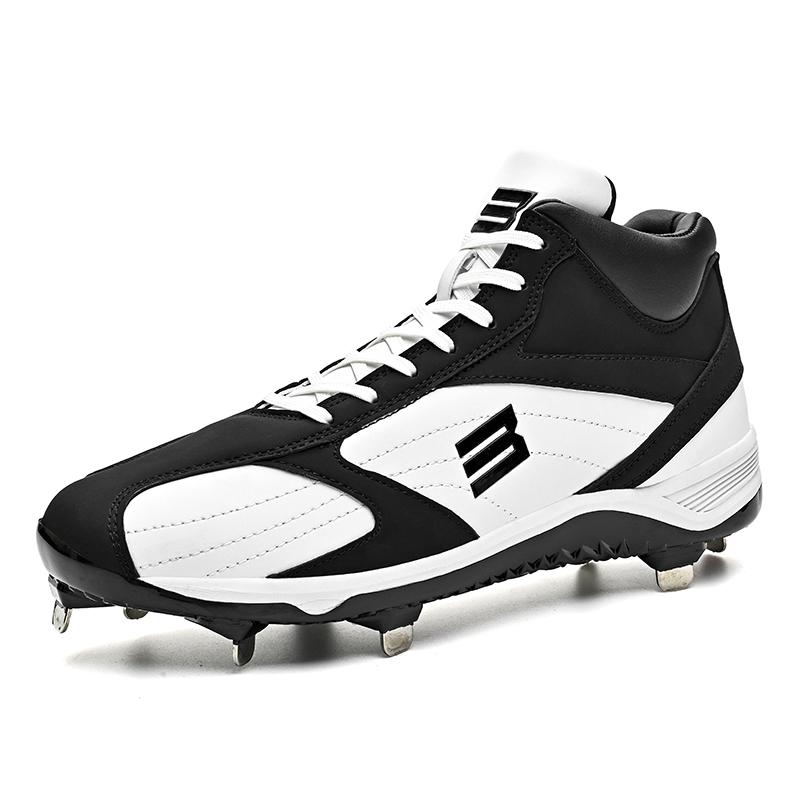 Men's Professional Baseball Shoes in Plus Size 38-47, Softball Shoes, Anti Slip Outdoor Nail Shoes, Men's Training Shoes