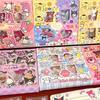 100Pcs Sanrio  Stickers Kids Girls Decals Toys Transparent My Melody Kuromi Waterproof Cartoon Sticker Birthday Gifts