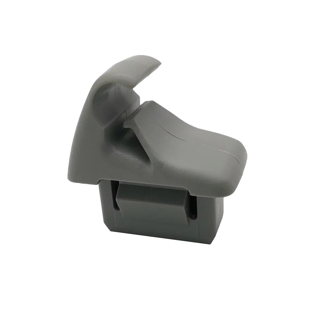 1Pc Gray Car Sun Visor Hook Clip Bracket Hanger MR654343 For Mitsubishi ASX Lancer EVO 10 Pajero3 V70 V60 2012-2014 2015 2016