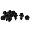 10pcs 8mm Hole Plastic Car Bumper Push Clip Rivet