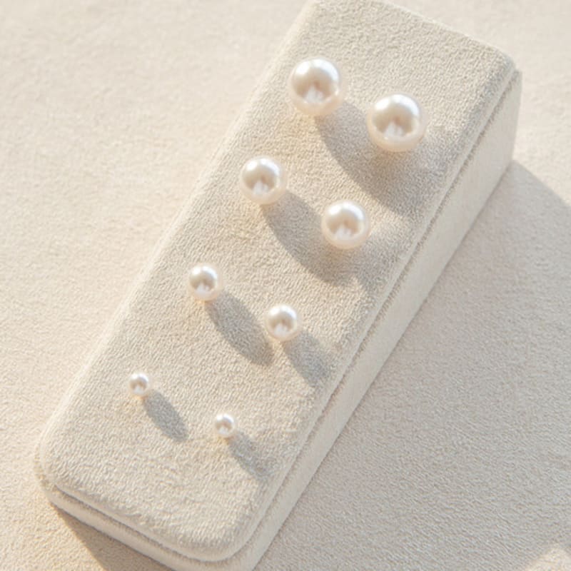 LUNNE 14k Pearl Earrings (14k Gold) #ES05