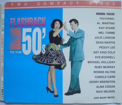 CD VARIOUS - Flashback To The 50's CDDL1236 Music For Pleas 1995 UK Jazz Used