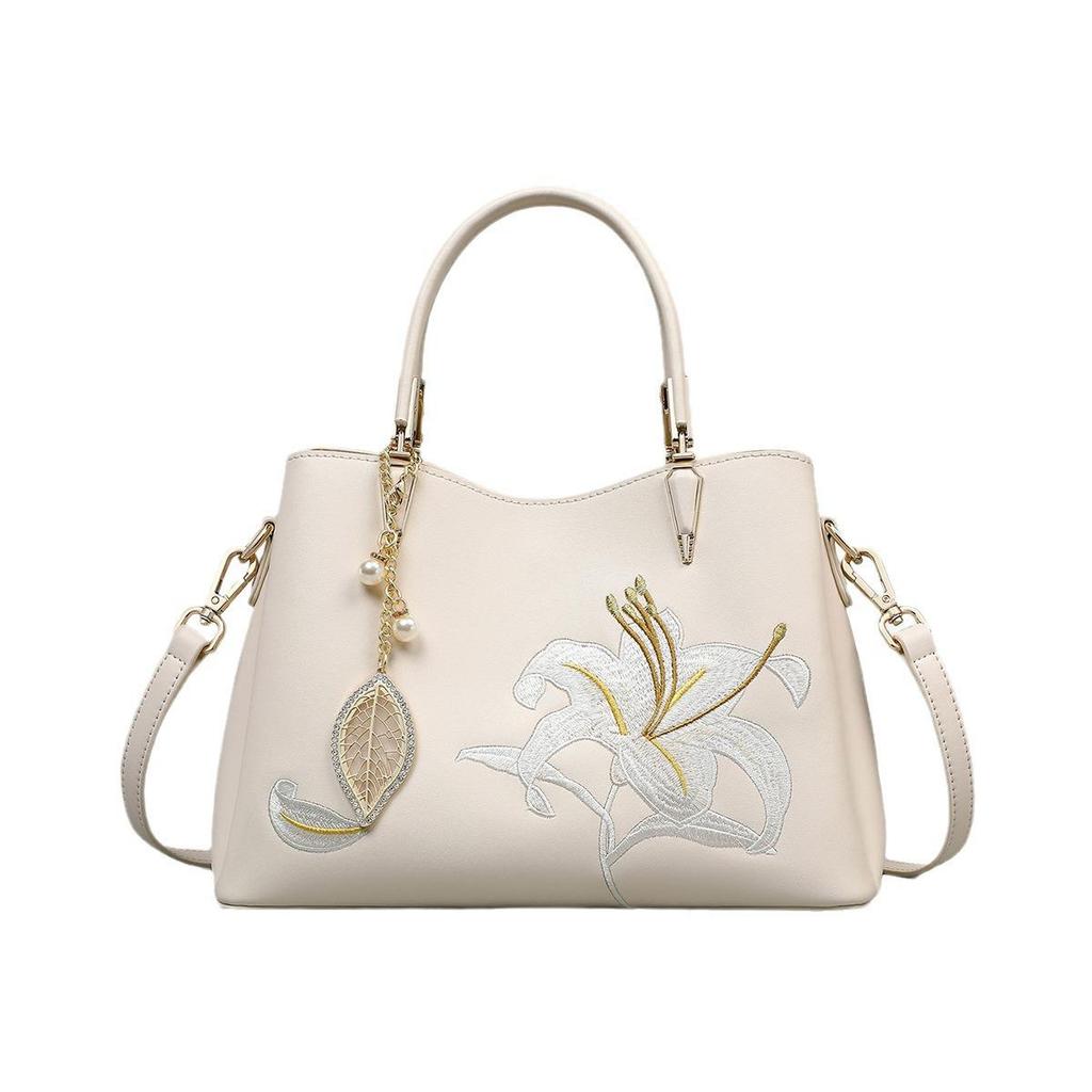 Elegante Dames Crossbody Handtas van Echt Leer 2026 - Perfect Verjaardagscadeau voor Moeders