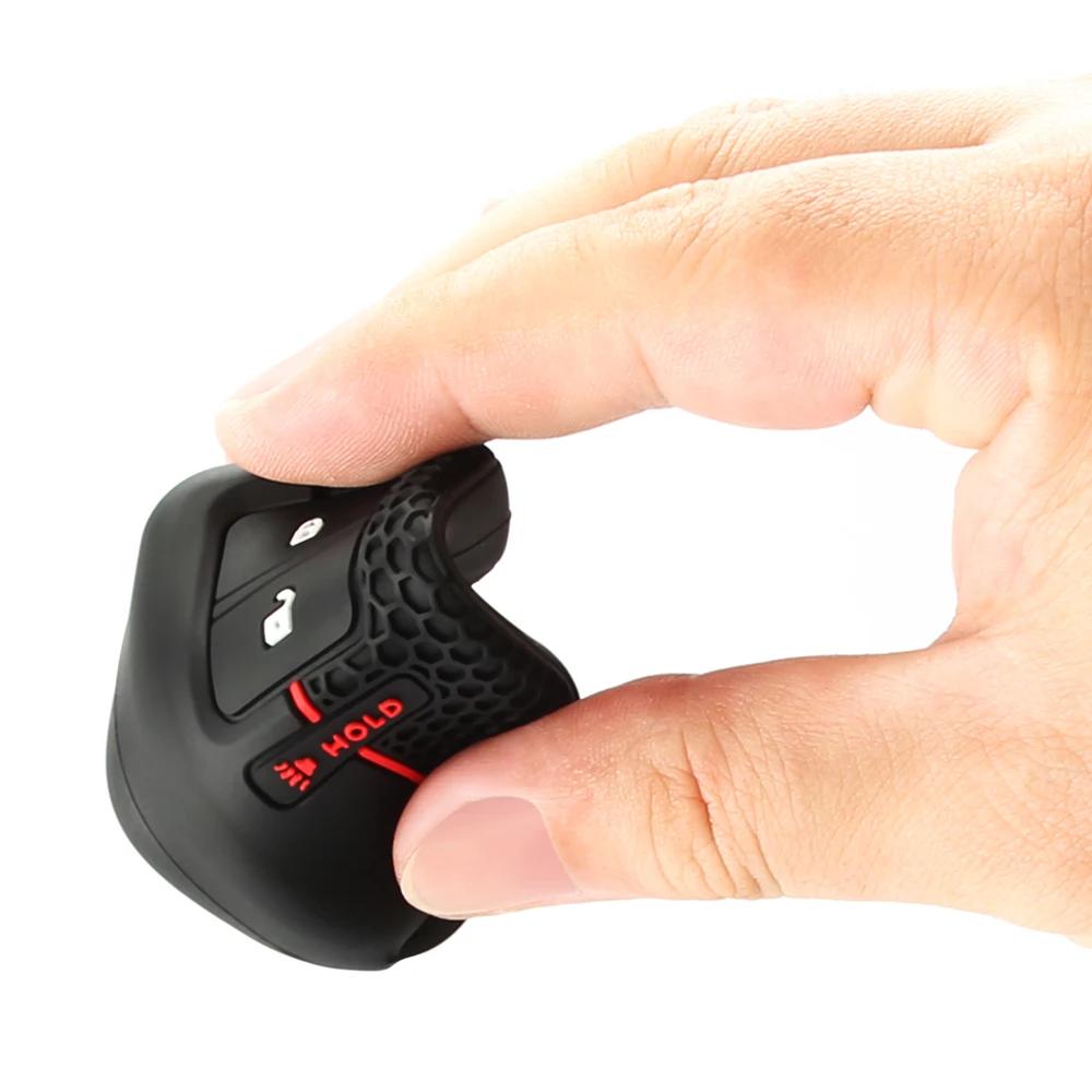 Silicone Car Remote Key Case Cover Shell Fob for Honda Vezel City Civic Jazz BRV BR-V HRV Protector Car Accessories