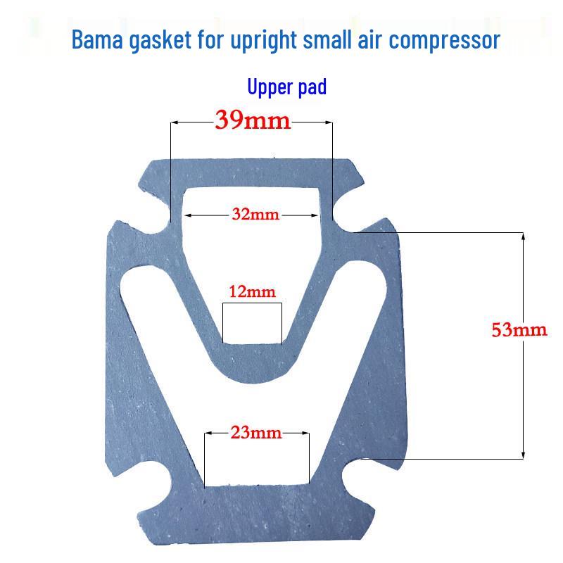 Ribao Air Compressor Piston Accessories: Paper Gasket, Cylinder Head, Liner, Asbestos Sealing Gasket