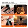 Luminous Acrylic Pendant Car Decor Rear View Mirror Accessories For Volvo V50 S60 XC60 S40 XC40 XC90 V60 S80 S90 V70 XC70 ari632