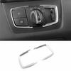 Function Control Button Frame Trim For BMW 3 4 Series GT 2013- ABS Silver