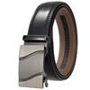 1Pcs Fashion Automatic Buckle Belt, Korean Version Of Men'S Belt, Two-Layer Cowhide Ly36-31703-1