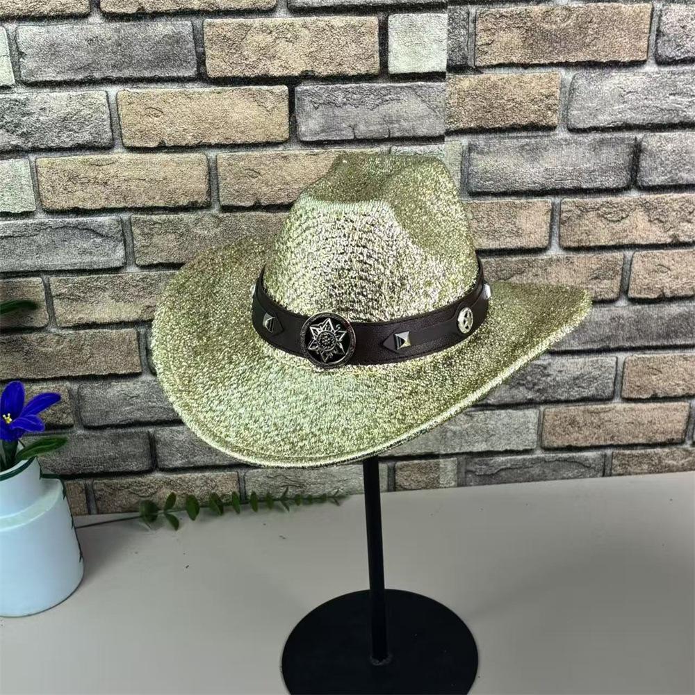 Christmas Event Hat Western Cowboy Hat Summer Versatile Jazz Western Cowboy Hat