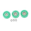 3PC Nylon Skew Gear EBike Motor Planetary Gear 608 Bearings 31T/35T 8mm Aperture For 500W/750W Motor Electric Vehicle Motor Part