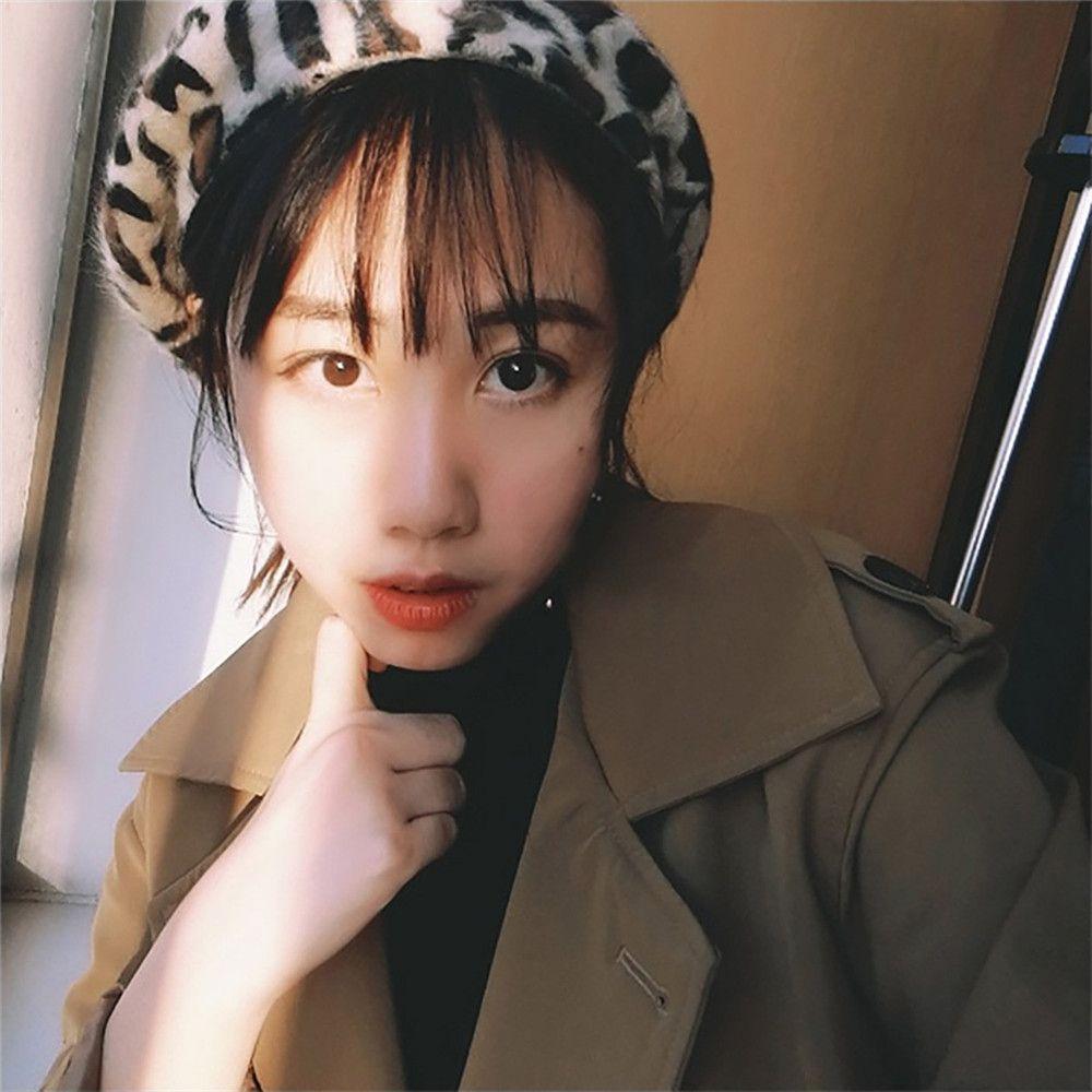 Fashion Winter Warm Beanie Hat Leopard Print Hat Beret French Hat Berets for Women