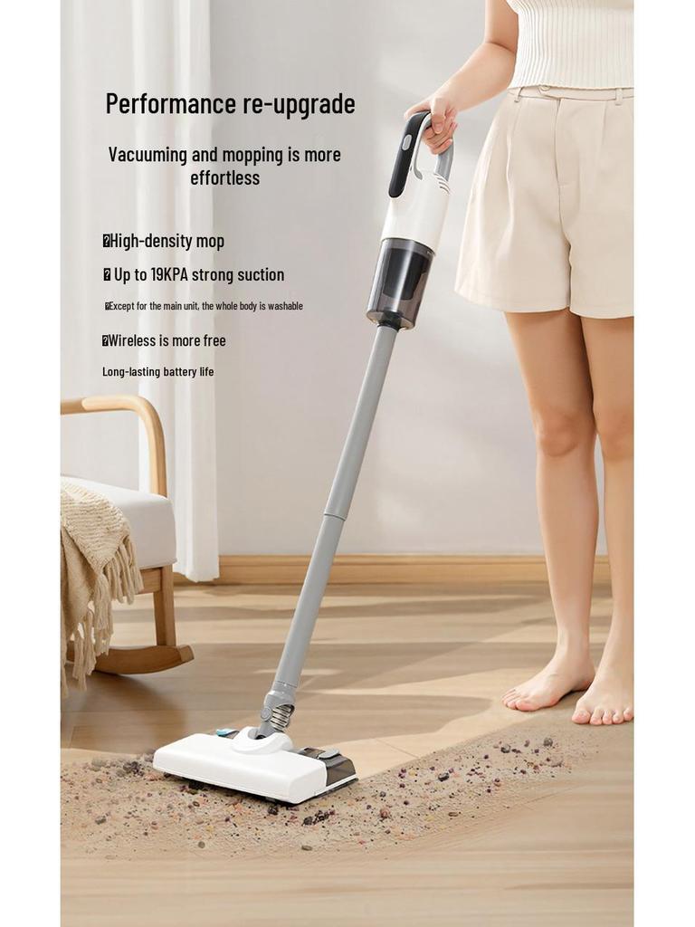 2-in-1 Kabelloser Handstaubsauger & Bodenwischer