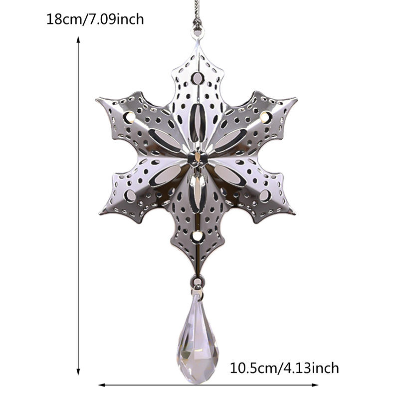 Hanging Ornament Christmas Tree Decorations Ornament for Winter Decorations Tree Window Door Accessories