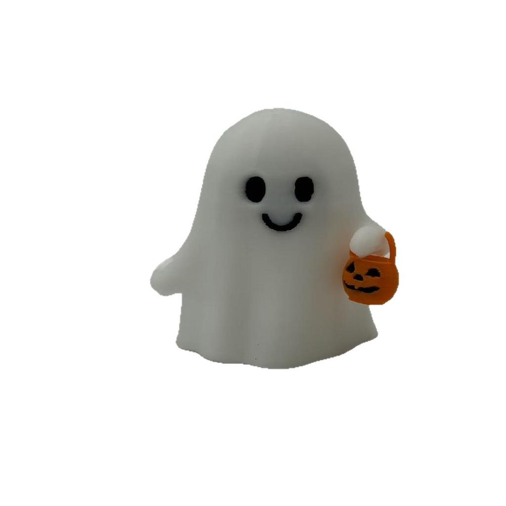 Neue 3D-gedruckte Halloween-Kürbis-Geist-Ornamente Karnevalsnacht Bastelarbeiten Ornament Spielzeug