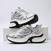 Mesh breathable casual dad shoes women's summer 2025 new fashionable versatile thick-soled small light white