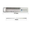 12 Pcs Dental Metal Polishing Stick Strip with Single Side of Alumina-Plated Sanding Surface 4mm Width