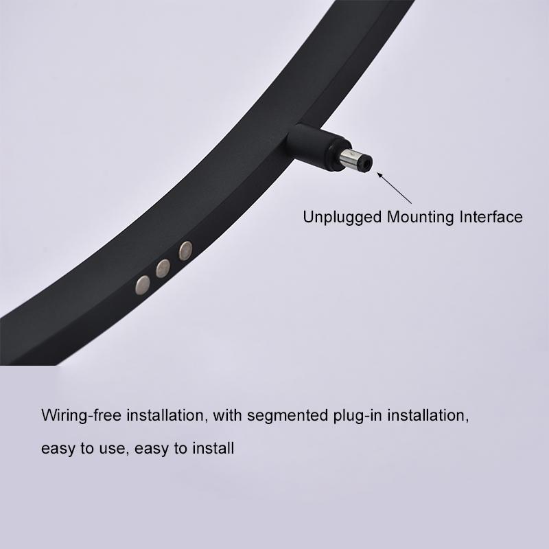 LED Wireless Wall Light Warm Light For Sofa Living Room TV Background Wall Light Luxury Decor Long Line Bedroom Bedside Lighting
