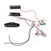Electric Guitar Pickup with Tone Volume Harness Double Coil Open Style Humbucker Pickup Set