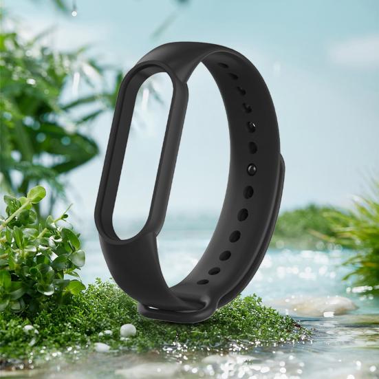 Silicone Wristband Bright Cozy Wear Easy Color Adjustable Installation Detachable Replacement Strap Fashion