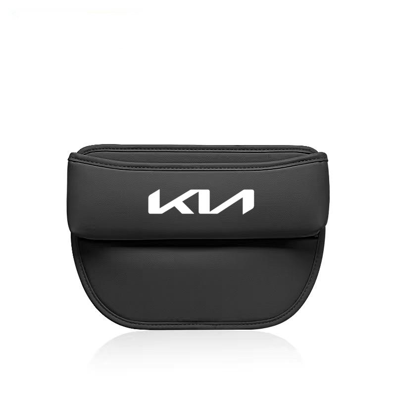 

2026 Горячая Автомобильная Наклейка Органайзер для Щели Сиденья Автомобиля Карман на Боковую Консоль из Искусственной Кожи Ящик для Хранения в Щели Сиденья Для Kia Rio 3 4 K2 K3 X-Line