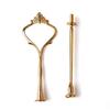 2/3-vånings tårtfatstativ Kronhandtag Fitting Rod Wedding Party Display Stand