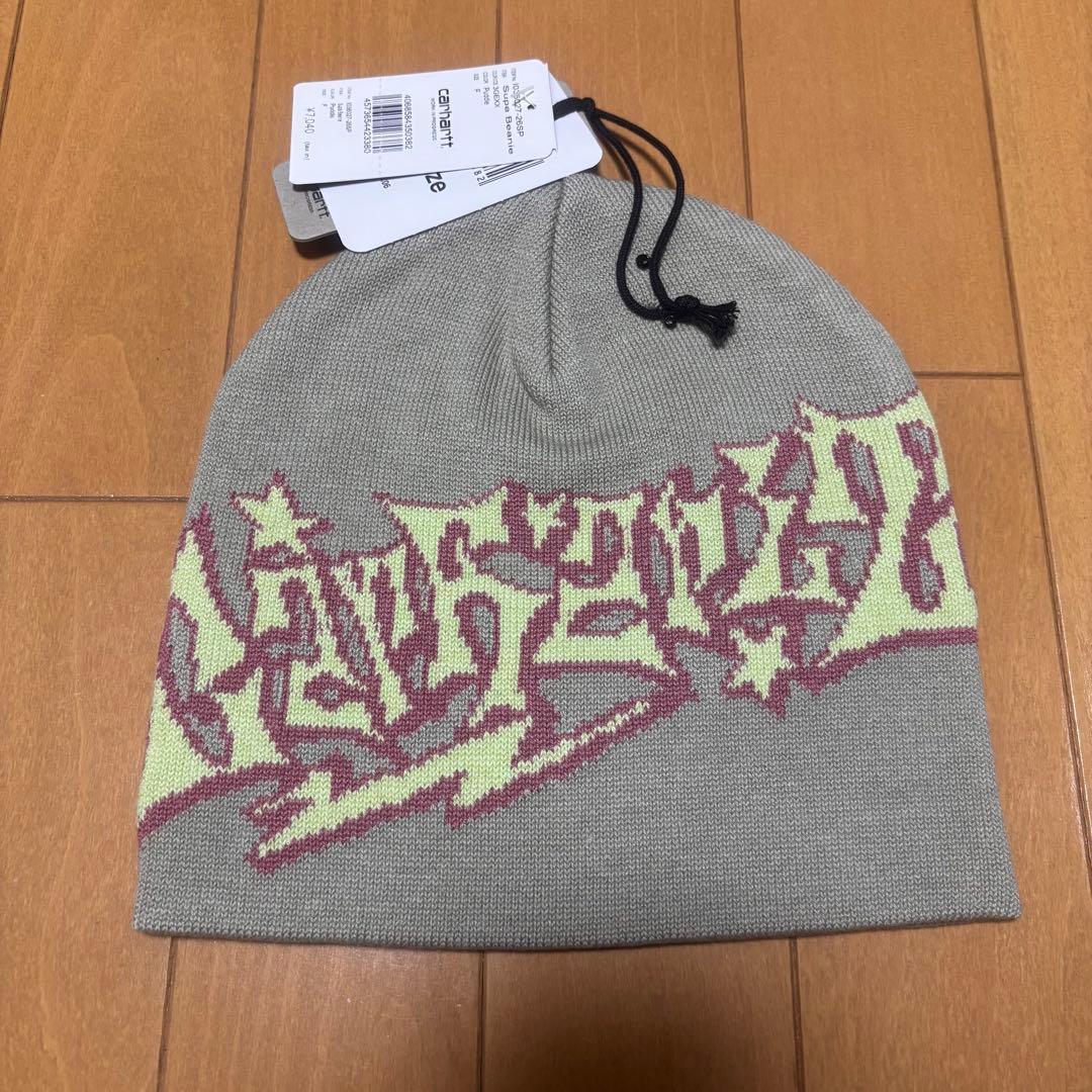 Used New unused carhartt wip Supa Beanie Puddle