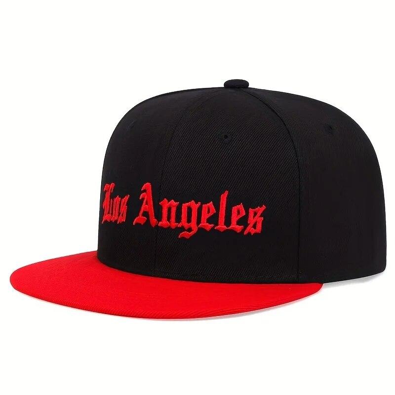 Los Angeles Cap Hip Hop Basketball Cap Cotton Snapback Hat for Men Women Adult Outdoor Casual Adjustable Baseball Cap Gorras