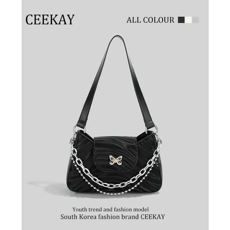 

Ceekay Genuine Goods Wave Light Special-Interest Design Baguette Black