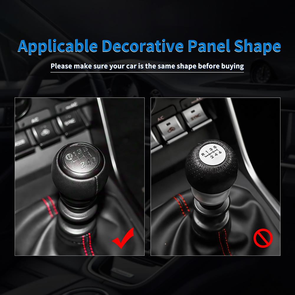 Adesivo in Vera Fibra di Carbonio Rigida per Subaru BRZ Toyota GR86 2021 2022 2023 2024 Copertura Cambio Manuale Auto LHD RHD Finitura Interna