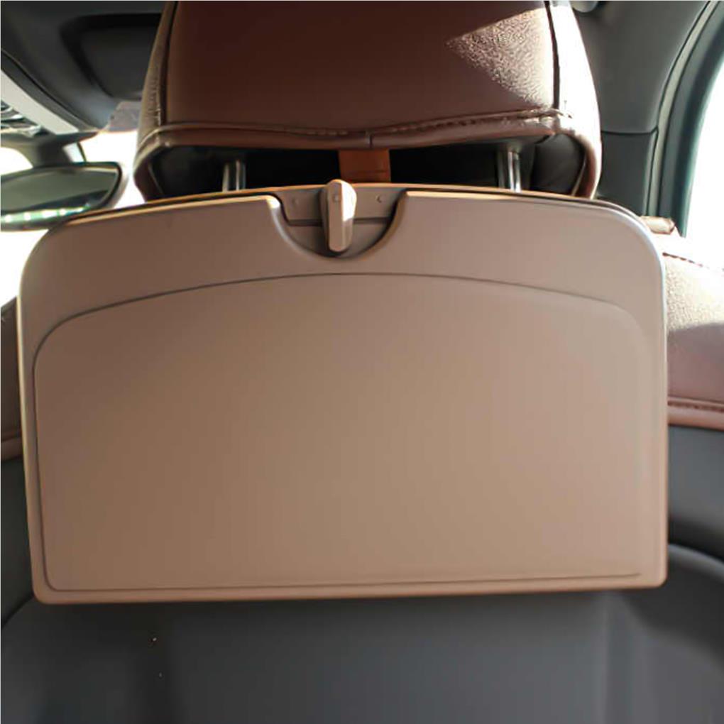Dining Tray Snack Board Food Plate Folding Design ABS Handy Installation Vehicle Accessories Seats Meal Holder