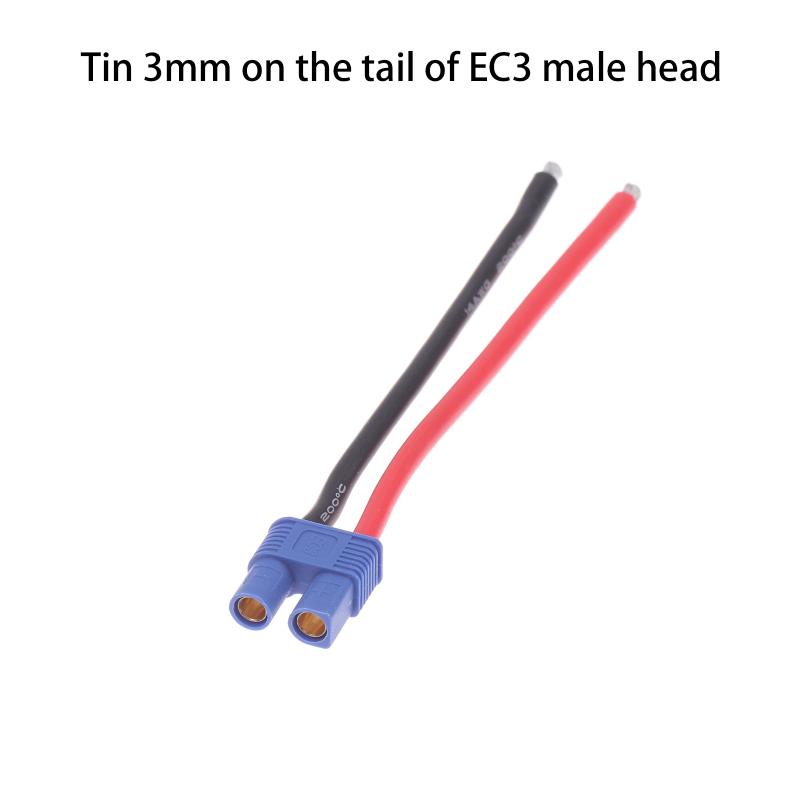 Ec2/3/5/8 Male/Female Plug Jack Wire Connector Battery Connector For Car Rc Battery Toys Charging Adapter Diy Lipo Battery Parts