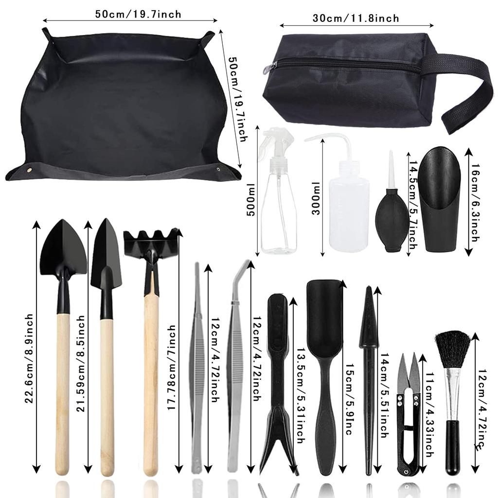 Odowalker Gardening Tool Gardening Mini Gardening Succulent Gardening Gardening Hand Indoor Potted Mini Gardening Transplanting Versatile Combination