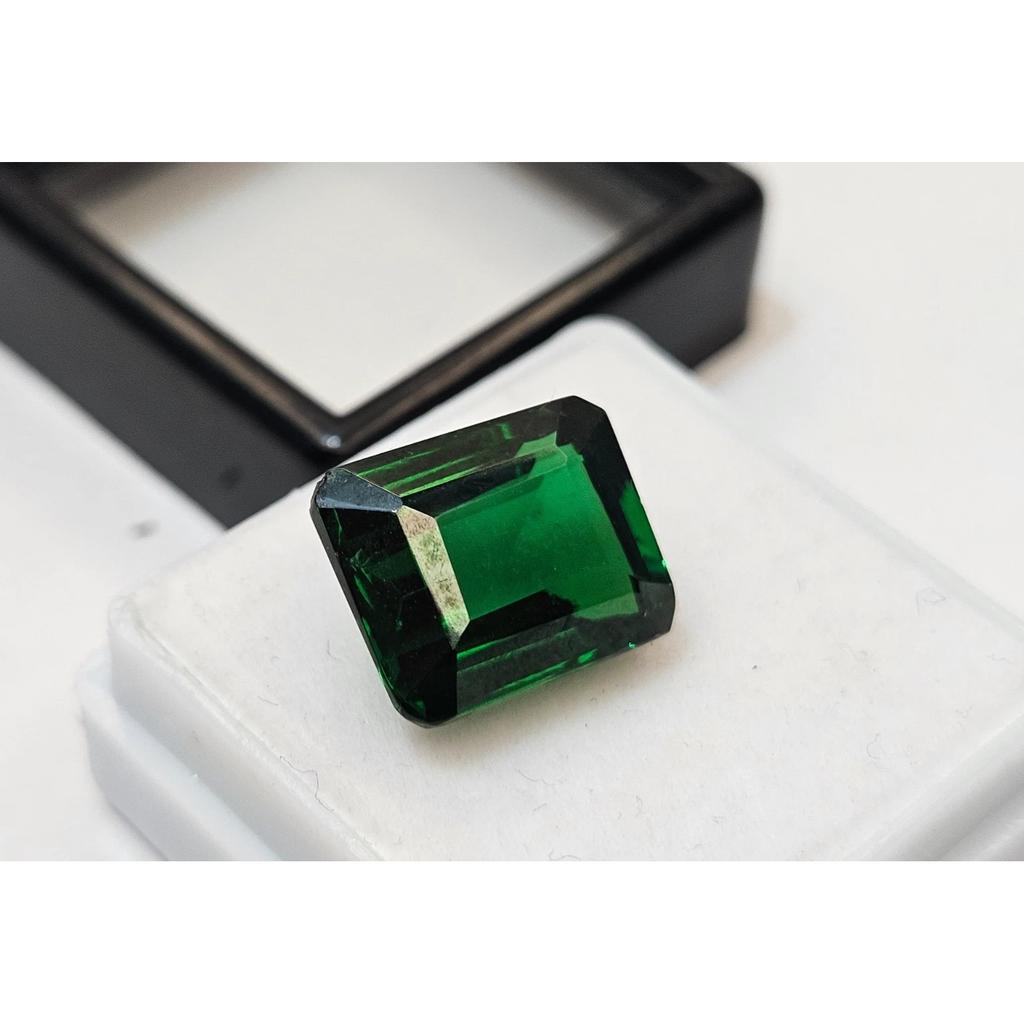 Natural Tsavorite Garnet Green Emerald Cut 10 Ct Stunning Loose Gemstone