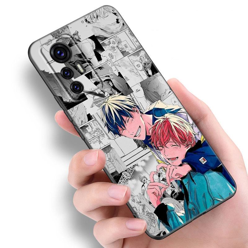Anime Given Yaoi Phone Case For Xiaomi Mi A2 8 9 SE Note 10 10T 11 12 Lite 9T 11T 12S 12T Pro A3 6X 12X Soft TPU Black Cover