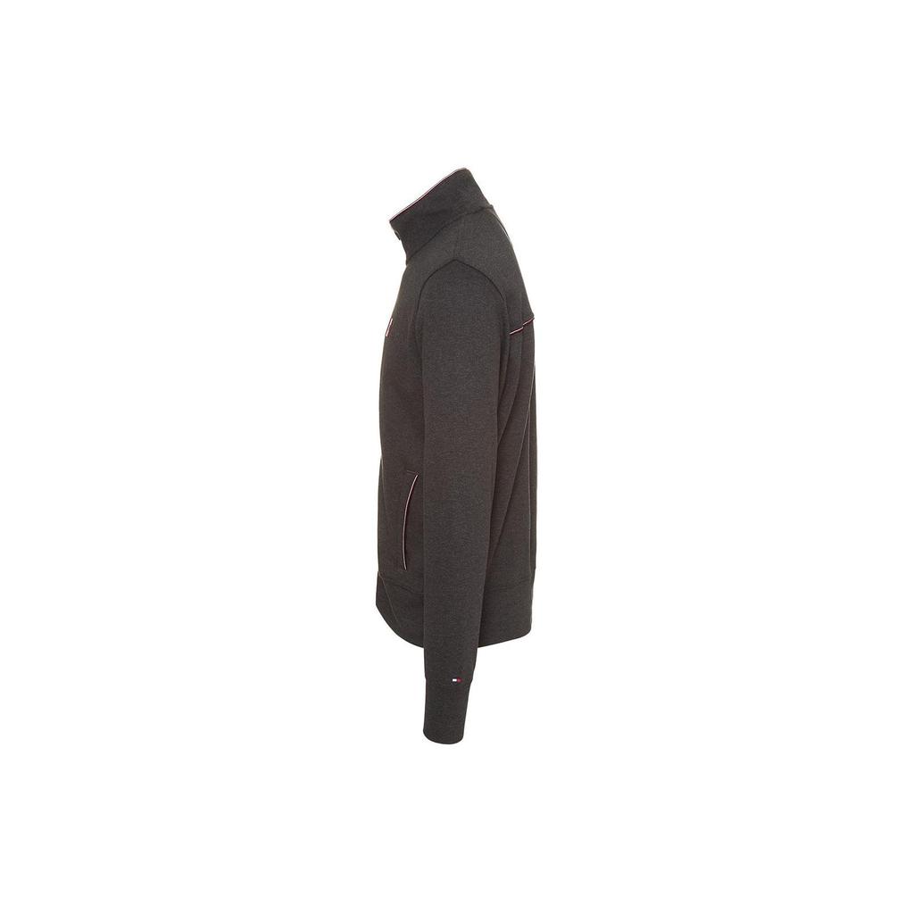 Tommy Hilfiger Stand Collar Zipper Loose Cardigan Sweatshirt Men sweatshirt Black Gray 78J2809-030