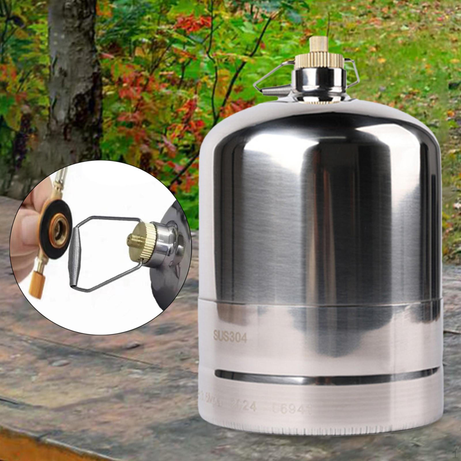 

Кемпінговий бензобак Паливна каністра. Порожній багаторазовий портативний практичний балон для 4L