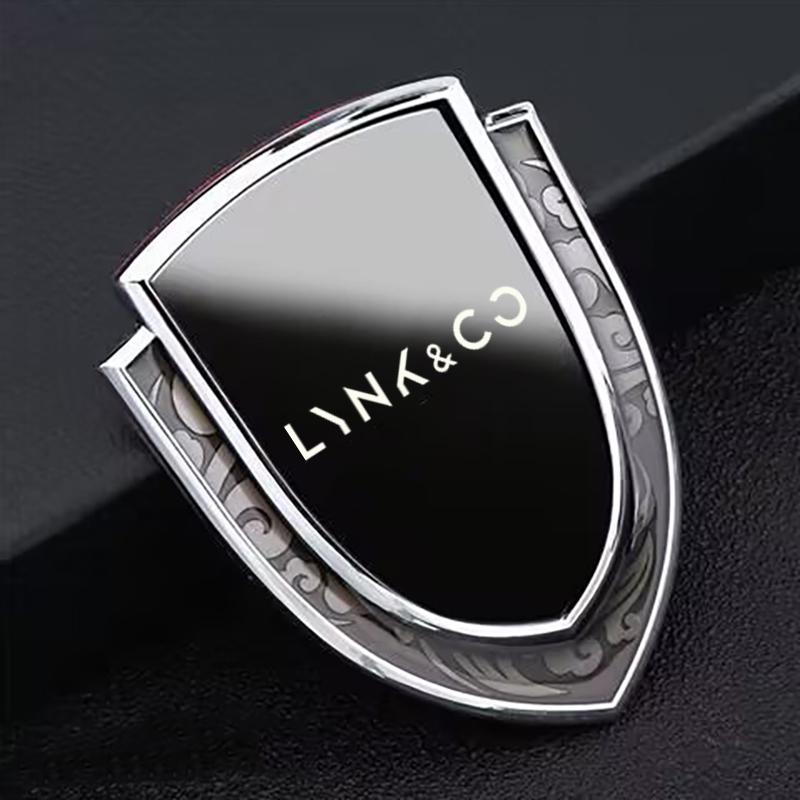 Naklejki samochodowe 3D metalowe akcesoria akcesorium samochodowe dla LYNK&CO 01 02 03 05 06