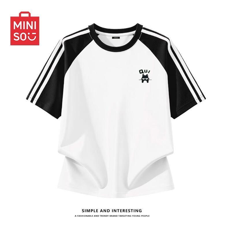 MINISO Women s Cotton Short Sleeve T-Shirt 36