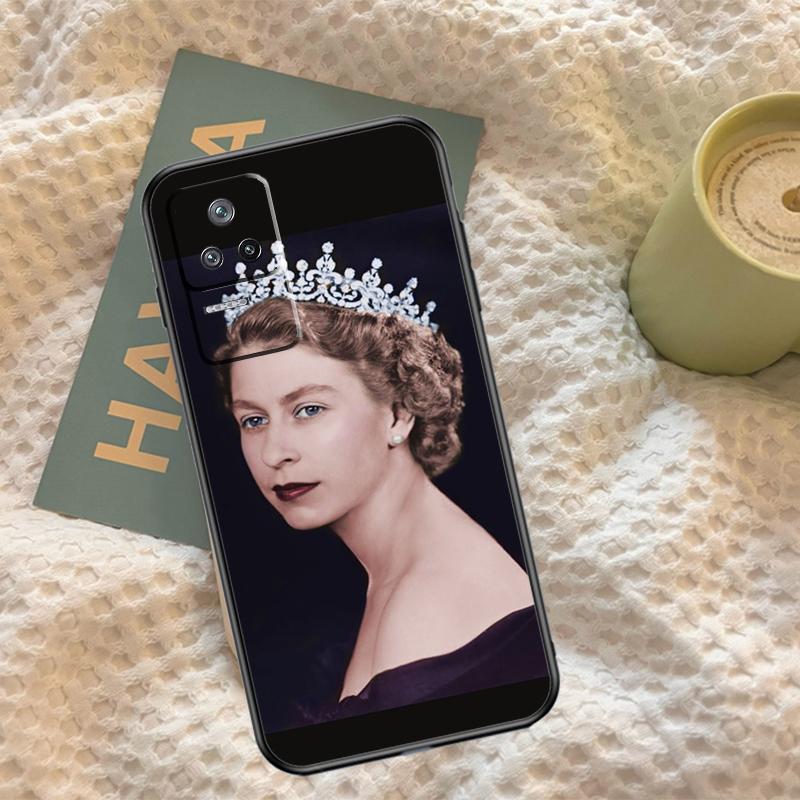 Queen Elizabeth II Case For Xiaomi 14T 13T Pro 11T 12T 13 14 15 Ultra POCO X7 Pro X3 X5 X6 F5 F6 M6 Pro Cover