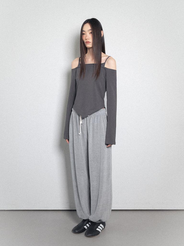 VISUS Velvet Jogger Sweatpants_Mealange