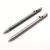 Pure Titanium Mini Compact Gun Bolt Pen Portable Keychain Pen Portable Travel Metal Ballpoint Pen Signing Party Gifts for Guests