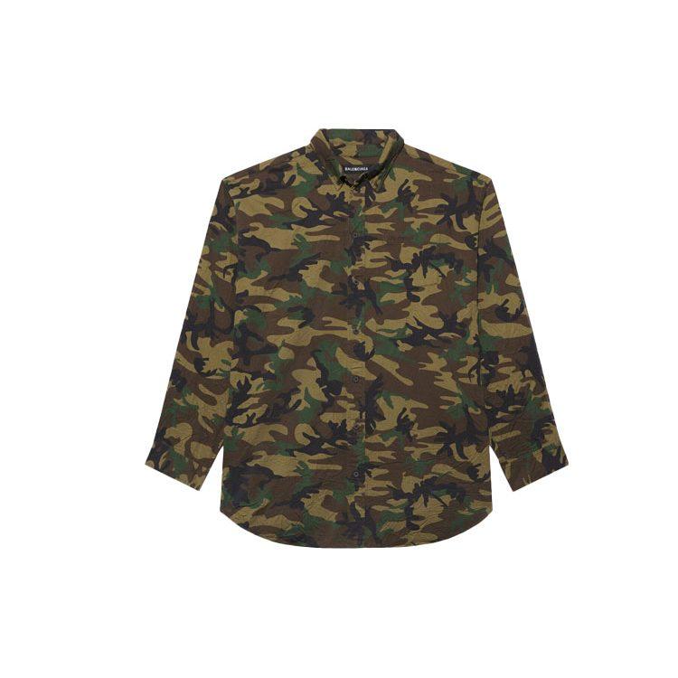 Balenciaga SS21 Shirt Men's Green 659027TKL142840