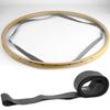 PVC   Inner Tube Tyre Mountain Bike   Pad Liner Bike Tire   Tape(Black 20in)