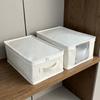 Large Capacity Visible Clothes Storage Box Dust-proof Clothes Moving Box  Clothing Storage